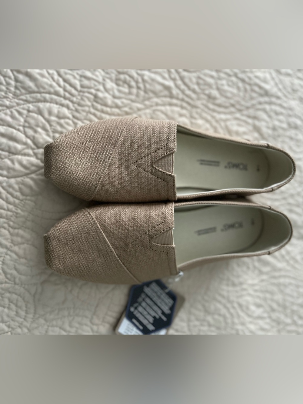 Tom’s Women's Casual Slip-On Espadrilles - Beige